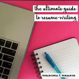 GUIDE FOR OFFICIAL RESUME WRITING