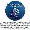 Career Assessment for Engineering Branch Selection
